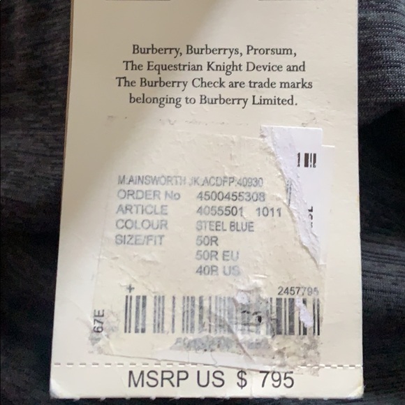 Burberry Button Up - Picture 4 of 4